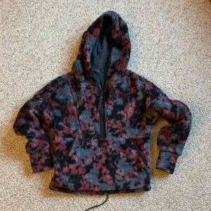 Prana 1/4 Zip Fleece Pullover w/Hood Women's XS